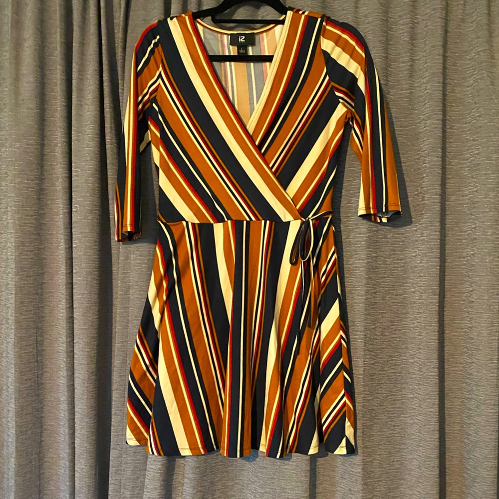 3/4 sleeve fall dress